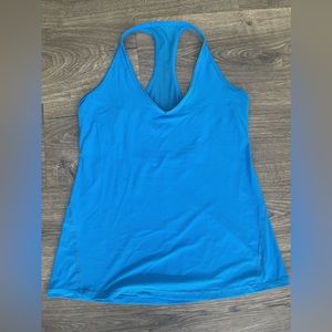 Lululemon Racerback Tank Top Kayak Blue 6